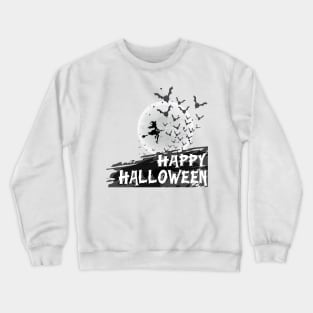 Happy Halloween tee design birthday gift graphic Crewneck Sweatshirt